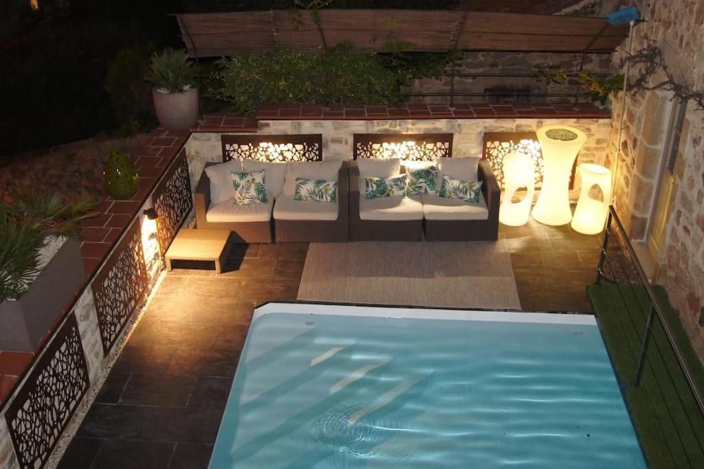Les Pierres Blondes Apartment Montpeyroux  Exterior foto