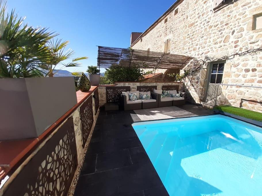 Les Pierres Blondes Apartment Montpeyroux  Exterior foto